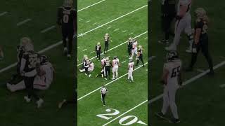 Falcons vs saints fun 2024 falcons football neworleans atlanta outside [upl. by Airdnek]