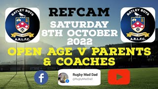 Batley Boys Open Age v Batley Parents amp Coaches  Full Match  RefCam [upl. by Roma]