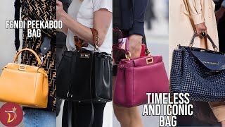 The FENDI PEEKABOO LUXURY BAG Overview Everything YOU Need To Know [upl. by Natascha]