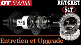 Comment entretenir son Corps de Roue Libre Ratchet DT Swiss Upgrade 54T TUTO18 [upl. by Ebba]