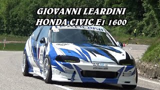 7° SLALOM KALTERN  EPPAN MENDEL 2024  GIOVANNI LEARDINI  HONDA CIVIC E1 1600  BY BELLUNOVIDEO [upl. by Lerred992]