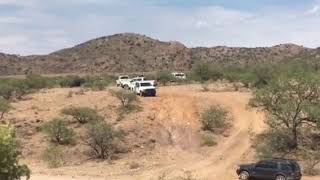 RAW VIDEO Border Patrol agent shot near Arivaca [upl. by Atiuqcir842]