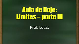 Continuidade e limites indeterminadas [upl. by Aicercul]