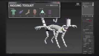 MA Project 3DS Max Rigging Toolkit [upl. by Aropizt]