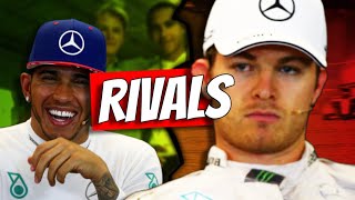 Teammates to ENEMIES The Hamilton vs Rosberg Rivalry [upl. by Raquela886]