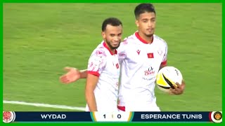 Wydad AC vs Esperance De Tunis 1  0 Highlights Semi final 1st league [upl. by Teemus]