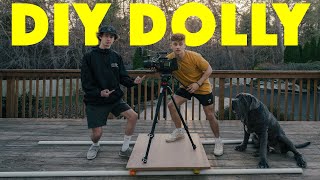 How To Build A DIY Camera Dolly [upl. by Aihpled]