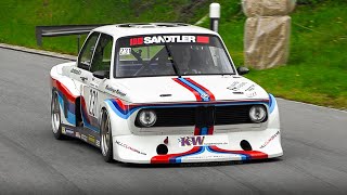 320HP BMW 2002 w 10000 rpm M127 20L 4Cylinder Engine singing on hillclimb  Hemberg 2024 [upl. by Docile]