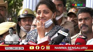 Rachita Ram Pays Last Respects To Puneeth Rajkumar  Rachita Ram Cries Remembering Puneeth Rajkumar [upl. by Yanal]