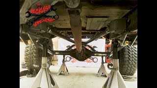 Rear 4 Link Suspension on the Suburban  Reckless Wrench Garage [upl. by Jacquenette]