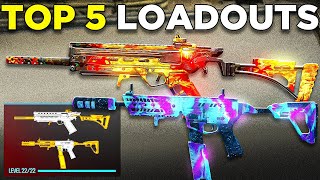 TOP 5 META SMG LOADOUTS in SEASON 5 👑 Modern Warfare 3 Best Class Setups MW3 [upl. by Gonagle]