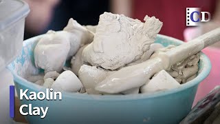 Secrets of Kaolin Clay From Mud to Masterpiece  One Minute China [upl. by Lennor]