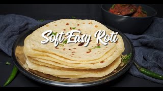 Soft Easy Roti Recipe  Easy Step By Step Recipe  Chapati  EatMee Recipes [upl. by Lletnohs56]