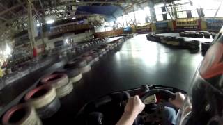 Motokary Letnany Prague Go Karts Gopro 2 [upl. by Manvil]