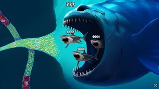 Fishdom Ads Mini Games Hungry Fish  New update 216 level Trailer video [upl. by Suivatal232]