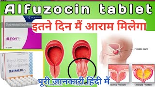 Flotral 10 tablet uses in hindi  Alfuzosin prolonged release tablets ip 10mg uses [upl. by Kiyohara]