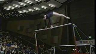 Beth Tweddle  2002 Cottbus Uneven Bars [upl. by Horwath334]