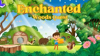 Maxs Magical Adventure The Enchanted Woods Quest in English story for kids [upl. by Skolnik689]