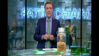 IL TEST DEL SALVAGENTE SULLA PASTA IN ONDA A PATTI CHIARI RSI [upl. by Ecire]