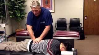 Herniated Disc Patient From LA Exam amp Treatment By Your Houston Chiropractor Dr J [upl. by Navert40]