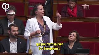 Pavoiser un drapeau ou soigner nos enfants  La minorité présidentielle a choisi   Caroline FIAT [upl. by Oruntha]