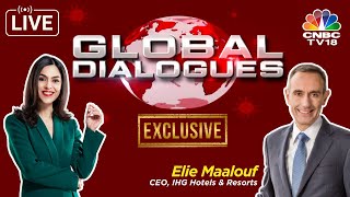 IHGs CEO Elie Maalouf on Growth Strategy and Expansion Plans for India  CNBC TV18 [upl. by Pegma]