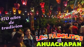 LOS FAROLITOS EN AHUACHAPAN HAY DOS LEYENDAS CONOCELAS [upl. by Antin]