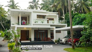 Beautiful contemporary flat roofing home design with great looking exterior and interior [upl. by Anerac]