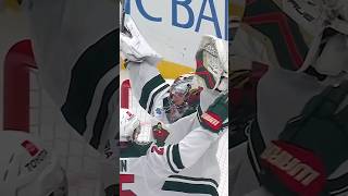 Goalie Goal by Minnesota Wild Gustavsson nhl hockey goalie minnesotawild [upl. by Abbot607]