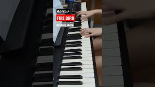 Roselia  Fire Bird opening intro piano cover  BanG Dream [upl. by Aidyn]