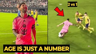 36 years old Lionel MESSI destroyed all Real Salt Lake defender  Football News Today [upl. by Yrrac766]