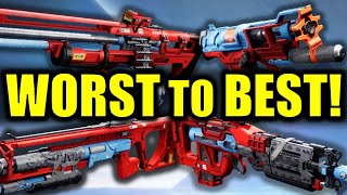 Destiny 2 WORST to BEST Europa Weapons  Beyond Light [upl. by Wesley]