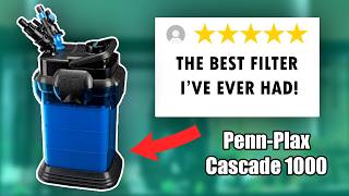 PennPlax Cascade Canister Filter 1000  Unboxing amp Real Review [upl. by Market892]