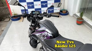 Tvs Raider 125cc 2024 Model On Road Price Mileage Feature Full Review  tvs raider bike [upl. by Lehman941]