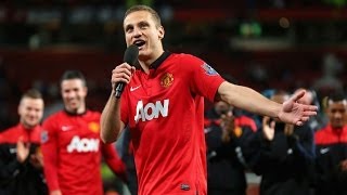 Nemanja Vidic bids farewell to Manchester United fans [upl. by Persse967]