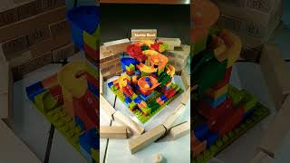 MARBLE RUN ASMR 069 shorts marblerun satisfying [upl. by Christean]