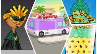 Food Truck  Making Sundaes With Holiday Ingredients Only Volcano Gala  Papas Freezeria Deluxe [upl. by Meng18]