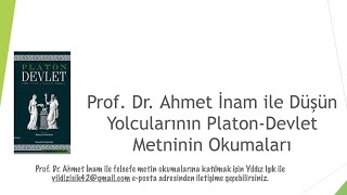 Platon Politeia ya da Devlet 9 ve 10 Kitap 2933 [upl. by Dietrich134]