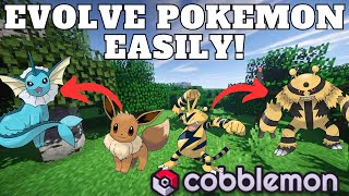 How To Evolve Pokemon In Cobblemon Complete Guide The Cobblemon Survival Guide Ep 25 cobblemon [upl. by Opiuuk]