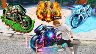 Collecting RARE ELEMENTAL BIKES in GTA 5 RP [upl. by Nelac36]