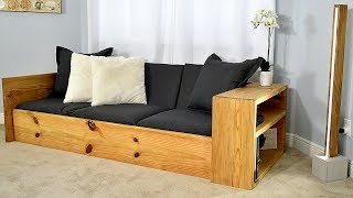 DIY Sofa Bed  Turn this sofa into a BED [upl. by Ontina754]