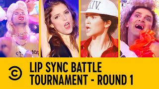 Zendaya VS Anna Kendrick VS Skylar Astin VS Louie Spence  Lip Sync Battle Tournament [upl. by Egap538]