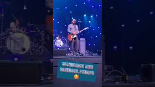 Silversun Pickups VIP soundcheck  clip of Latchkey Lids at the Wellmont 91224 [upl. by Johns]