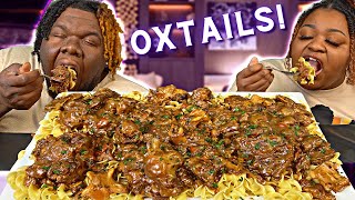 SOUL FOOD TENDER OXTAILS AND GRAVY  HASHTAG THE CANNONS  MUKBANG EATING SHOW [upl. by Hummel]