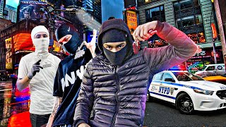 WE TOOK OVER TIMES SQUARE NEW YORK CITY…  FTSRT LEN amp FASTLIFENICK [upl. by Oinimreh]