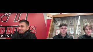 Steffen Siebert Interview 11222024 ahead of tomorrows NCAA game vs Washington amp Lee University [upl. by Thorma846]