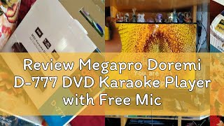 Review Megapro Doremi D777 DVD Karaoke Player with Free Mic [upl. by Carlile]