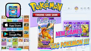 Pokemon TCG Pocket Gameplay  NEW TCG GAMES ANDROID IOS [upl. by Esilram]