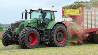 Fendt 939 amp Pöttinger jumbo 10010 l Ensilage dherbe l ETA Bernard [upl. by Lynad]