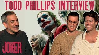 Joker Folie à Deux Todd Phillips Interview [upl. by Gawen623]